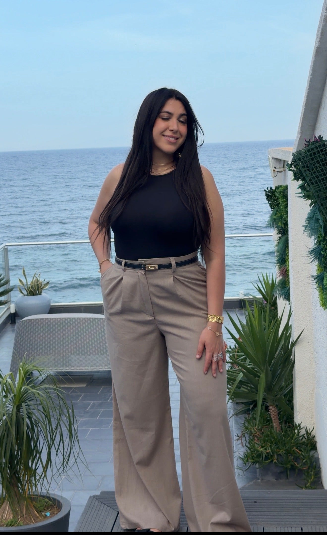 Pantalon aura lin