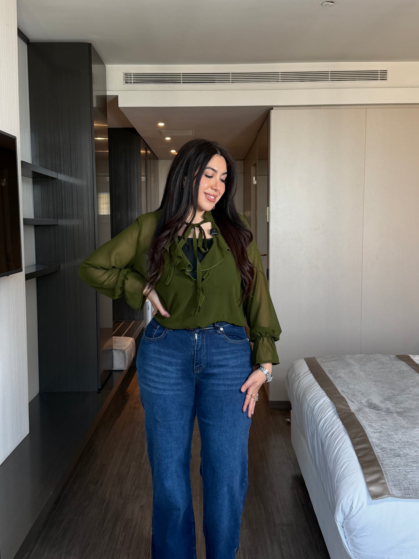 Chemise mousseline