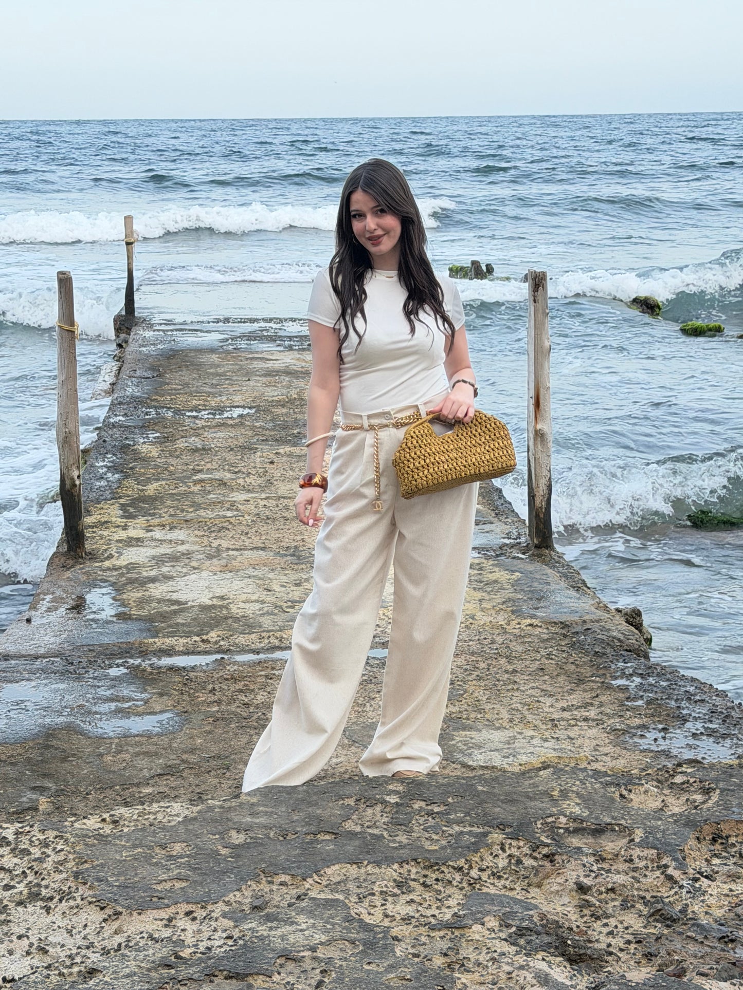 Pantalon aura lin