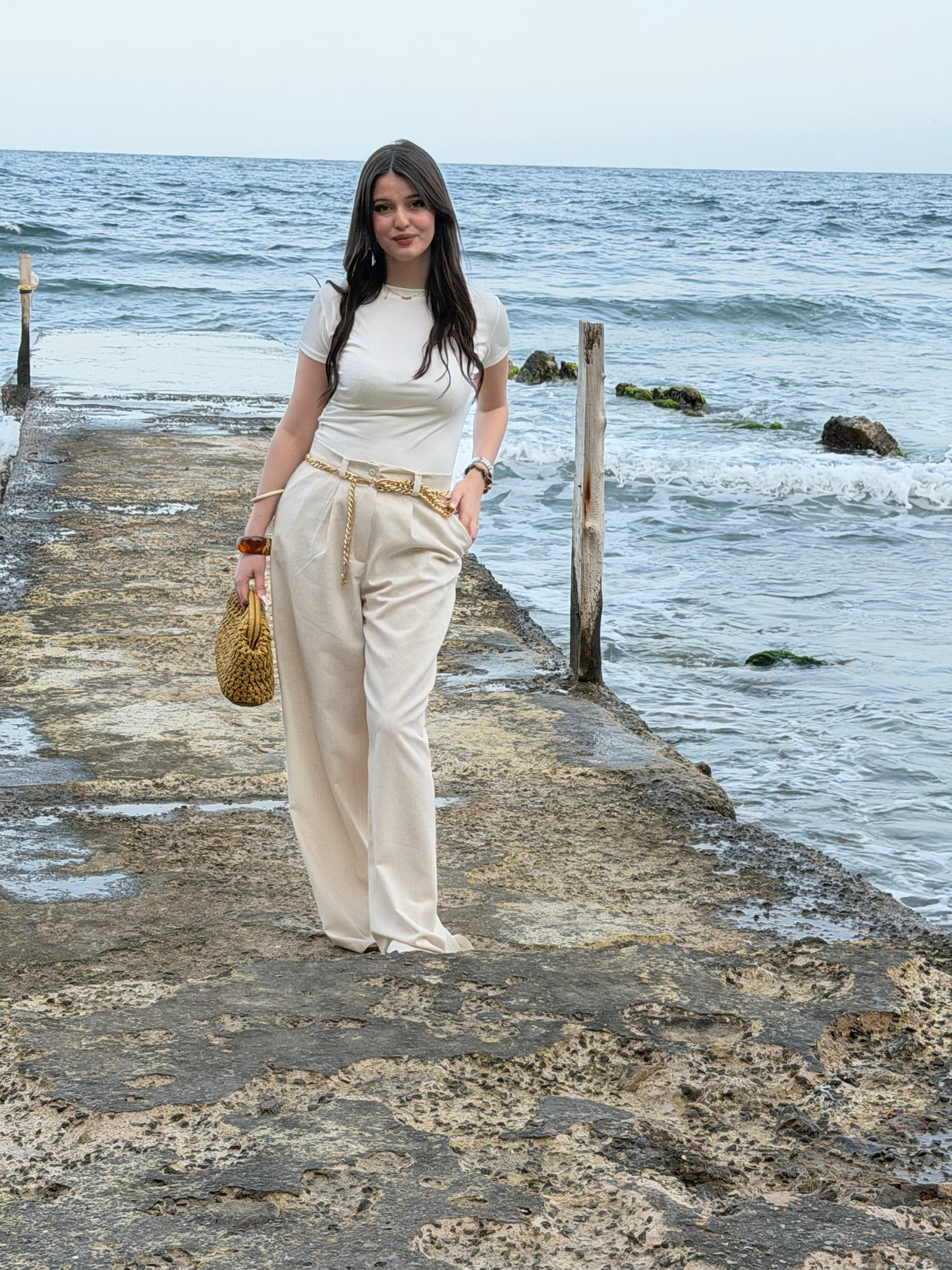 Pantalon aura lin