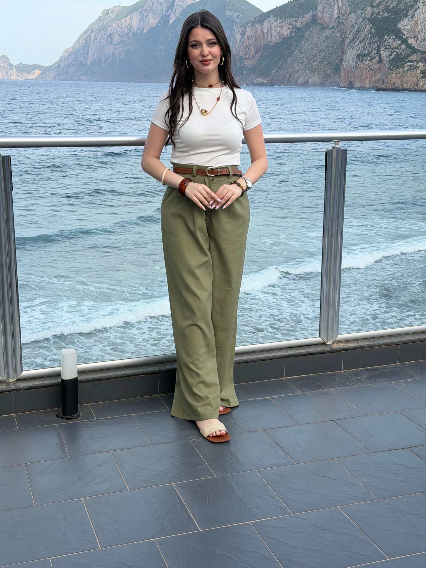 Pantalon aura lin