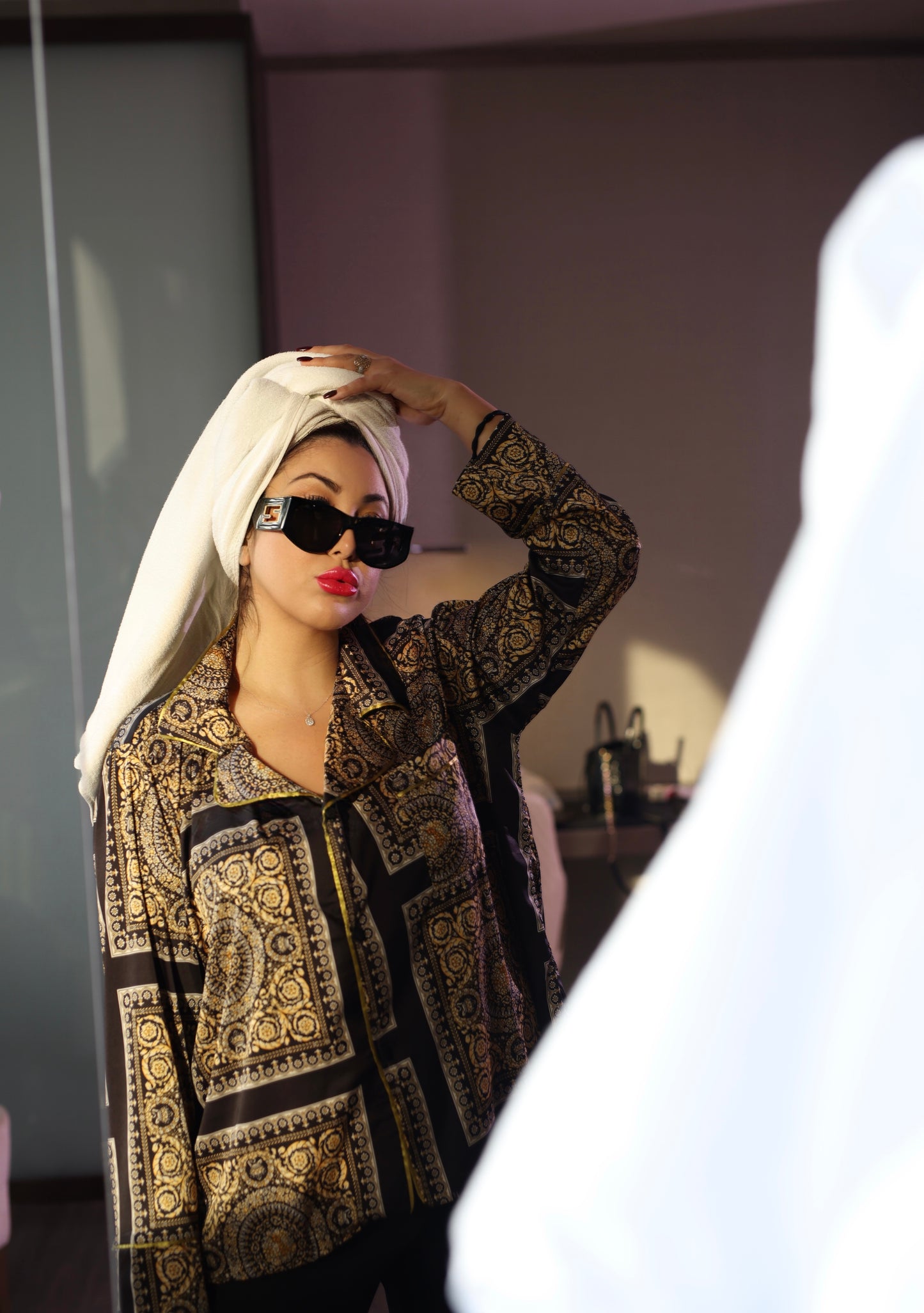 Pyjama style Versace