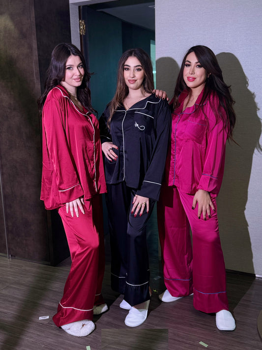Pyjama en soie basic